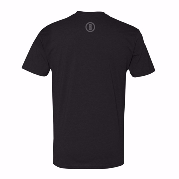 Black Shirt with Smoke Colored Bushnell Logo Shirt