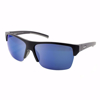 Bushnell Performance Sunglasses with Matte Black Frame and Polarized Grey Lens With Blue Mirror