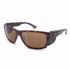 Moose Sunglasses With Shiny Tortoise Frame and Polarized Brown Lens