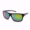 Bushnell Vulture Sunglasses with Matte Black Frame and Polarized Brown Lens With Green Mirror